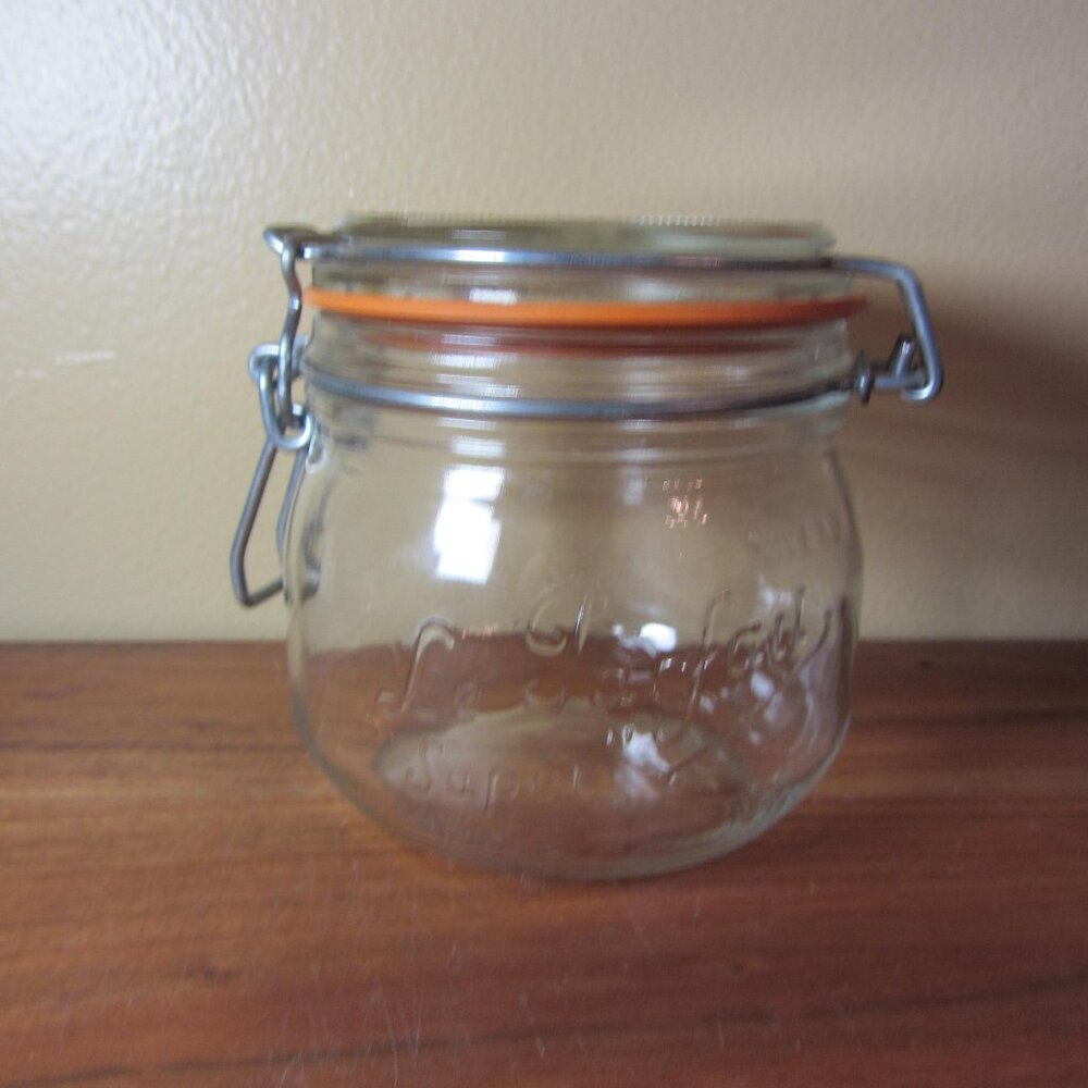 glass storage container le parfait france .5 L (H169)